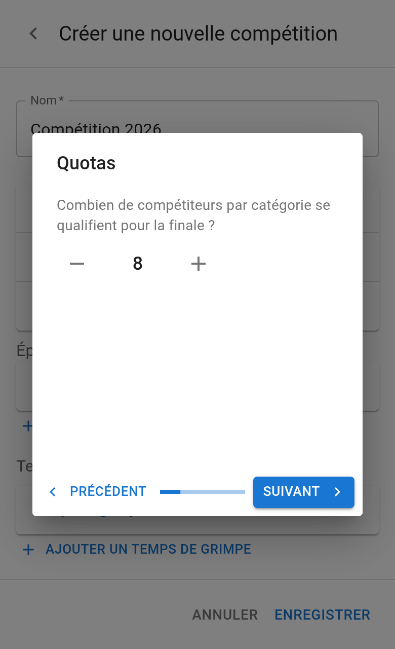 Assistant — quotas